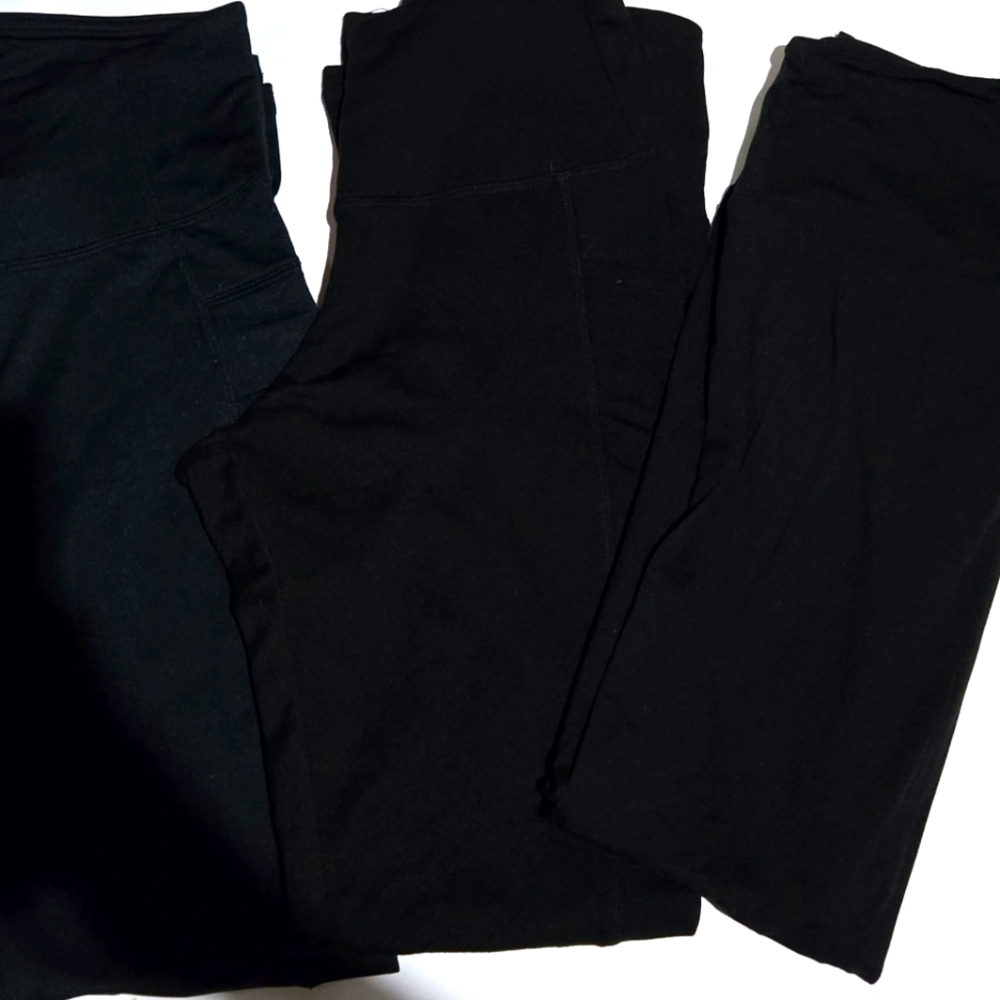 Women's Black Leggings Size Small And Medium